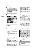 Предварительный просмотр 70 страницы Ricoh DX 3243 Operating Instructions Manual