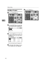 Предварительный просмотр 74 страницы Ricoh DX 3243 Operating Instructions Manual