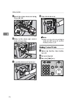 Предварительный просмотр 76 страницы Ricoh DX 3243 Operating Instructions Manual