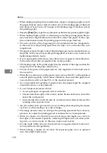 Предварительный просмотр 126 страницы Ricoh DX 3243 Operating Instructions Manual