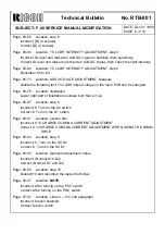 Предварительный просмотр 6 страницы Ricoh F-40 Service Manual