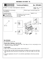 Предварительный просмотр 14 страницы Ricoh F-40 Service Manual