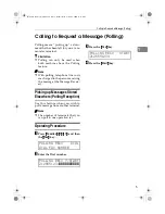 Предварительный просмотр 17 страницы Ricoh FAX1400L Advanced Features