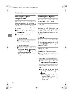 Предварительный просмотр 34 страницы Ricoh FAX1400L Advanced Features