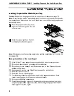 Предварительный просмотр 57 страницы Ricoh fax1700 Operator'S Manual