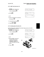 Предварительный просмотр 61 страницы Ricoh FAX1700L Service Manual