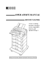 Ricoh FAX2500L Operator'S Manual предпросмотр