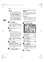 Предварительный просмотр 50 страницы Ricoh FAX3310LE Operating Instructions Manual