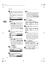 Предварительный просмотр 54 страницы Ricoh FAX3310LE Operating Instructions Manual