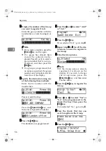 Предварительный просмотр 60 страницы Ricoh FAX3310LE Operating Instructions Manual