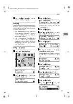 Предварительный просмотр 61 страницы Ricoh FAX3310LE Operating Instructions Manual