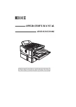 Предварительный просмотр 1 страницы Ricoh FAX3800L Operator'S Manual