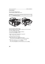 Предварительный просмотр 35 страницы Ricoh FAX3800L Operator'S Manual