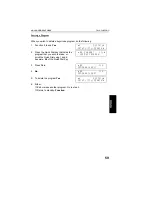 Предварительный просмотр 70 страницы Ricoh FAX3800L Operator'S Manual