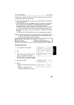 Предварительный просмотр 78 страницы Ricoh FAX3800L Operator'S Manual