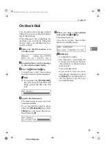 Предварительный просмотр 49 страницы Ricoh fax3900l Operating Instructions Manual