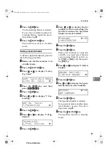 Предварительный просмотр 109 страницы Ricoh fax3900l Operating Instructions Manual