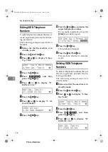 Предварительный просмотр 136 страницы Ricoh fax3900l Operating Instructions Manual