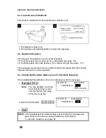 Предварительный просмотр 38 страницы Ricoh FAX4500L Operator'S Manual