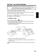 Предварительный просмотр 123 страницы Ricoh FAX4500L Operator'S Manual