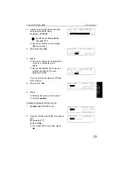 Предварительный просмотр 89 страницы Ricoh FAX4800L Operator'S Manual