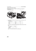 Предварительный просмотр 217 страницы Ricoh FAX4800L Operator'S Manual