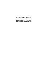 Ricoh FT5233 Service Manual preview