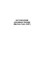 Предварительный просмотр 895 страницы Ricoh FT5233 Service Manual