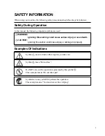 Preview for 3 page of Ricoh FT7950 Operating Instructions Manual