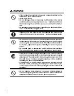 Preview for 4 page of Ricoh FT7950 Operating Instructions Manual