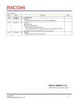 Preview for 14 page of Ricoh FV-G200B1 Product Specifications