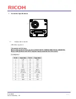 Preview for 3 page of Ricoh FV-L030B1 User Manual