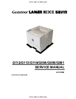 Ricoh G091 Service Manual предпросмотр