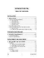 Preview for 13 page of Ricoh G176 Service Manual