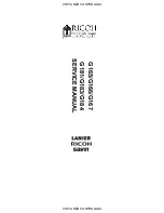 Предварительный просмотр 3 страницы Ricoh G184 Service Manual