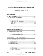 Предварительный просмотр 13 страницы Ricoh G184 Service Manual