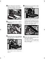 Preview for 2 page of Ricoh G222 Maintenance Manual