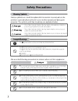 Preview for 3 page of Ricoh G800 User Manual