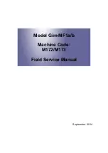 Ricoh Gim-MF1a Field Service Manual предпросмотр