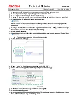 Предварительный просмотр 11 страницы Ricoh GR-C4 Technical Bulletin