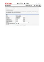 Предварительный просмотр 13 страницы Ricoh GR-C4 Technical Bulletin