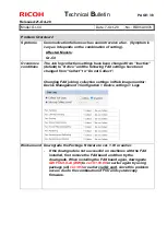 Предварительный просмотр 16 страницы Ricoh GR-C4 Technical Bulletin