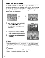 Предварительный просмотр 44 страницы Ricoh GR DIGITAL M User Manual