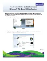 Предварительный просмотр 3 страницы Ricoh GX e7700N Installation Manual