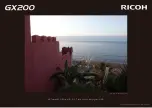 Preview for 1 page of Ricoh GX200 Brochure & Specs