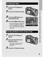 Preview for 63 page of Ricoh GX200 User Manual