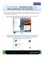 Preview for 3 page of Ricoh GX7000 SubliJet R Installation Manual