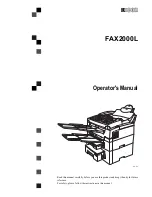 Ricoh H545 Operator'S Manual предпросмотр