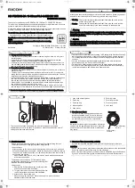 Ricoh HD PENTAX-DA 16-85mm F3.5-5.6ED DC WR Operating Manual preview