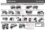 Preview for 1 page of Ricoh IM CW2200 Setting Manual